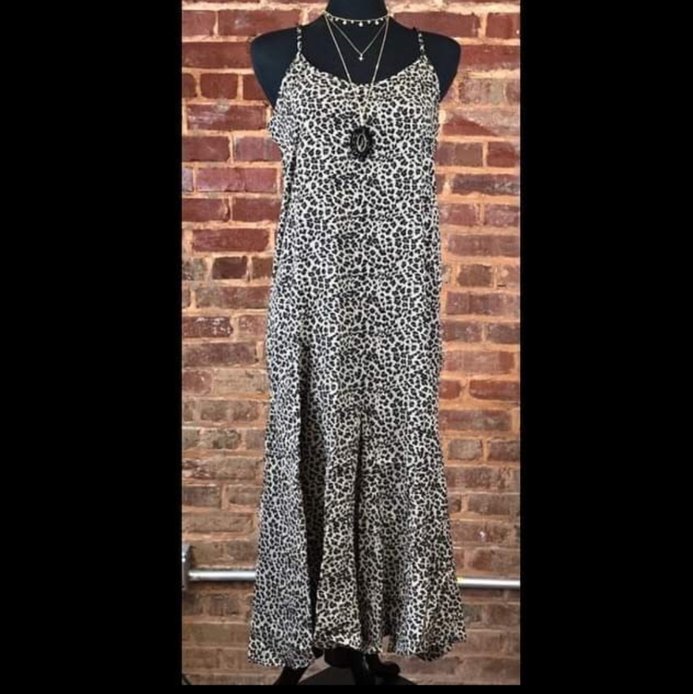 Wishlist Leopard Maxi Dress